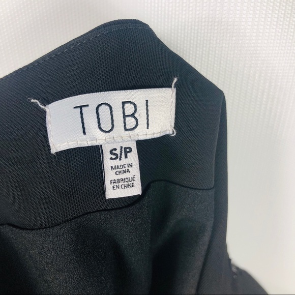 TOBI | Womens Black Mini Skirt Mesh - Picture 6 of 7